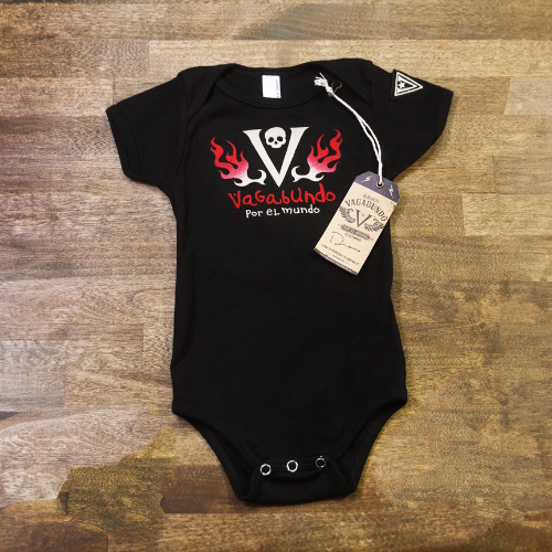 Onesie “Vagabundo por el Mundo” – 6 a 12 meses