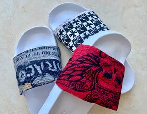 Slide-Ons: Up-cycled by Pablo